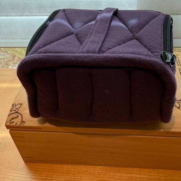 Carry/storage for essential oil bottles, purple - Picture 1 of 3